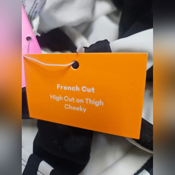 Tabitha Brown- XS, Black and White Swimsuit - Picture 9 of 10